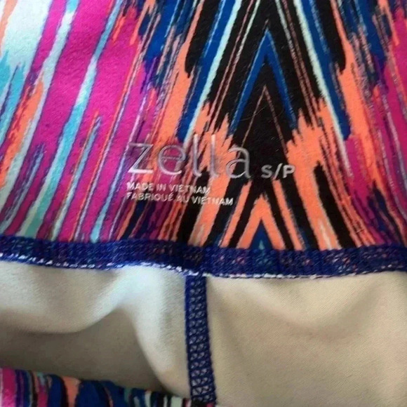 ❤️2/$30❤️[S]Zella Aztec Multi Colour Active Gym  Legging Pants - Picture 2 of 7